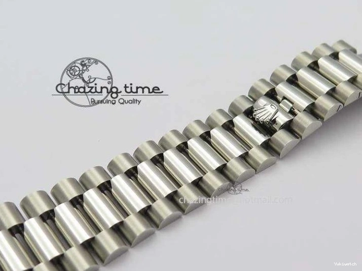 1:1 Bracelet Day-Date Dial Ice Noob Edition A3255 40mm SS on 228206 SS Textured Blue Best 0405